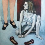 Mary Janes (with top) 48x48 $3000